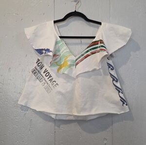 Anthropologie Akemi And Kin Bon Voyage Top